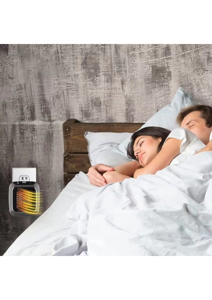 800W Elektrikli USB Isıtıcı - Gri (Yurt Dışından) fırsatları