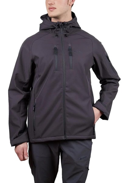 Peak Softshell Erkek Outdoor Mont 3xl Beden Antrasit