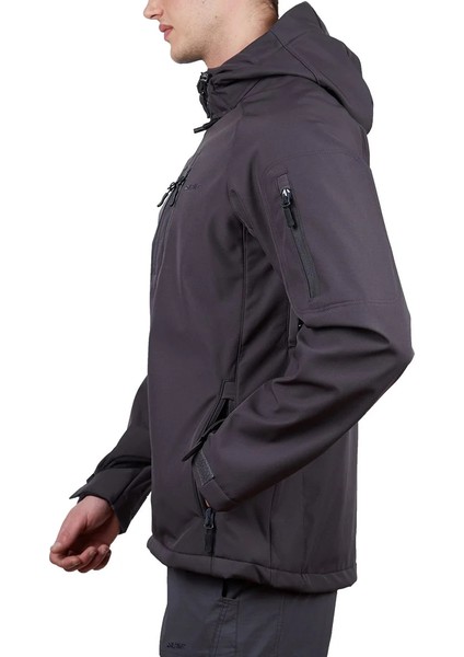 Peak Softshell Erkek Outdoor Mont 3xl Beden Antrasit