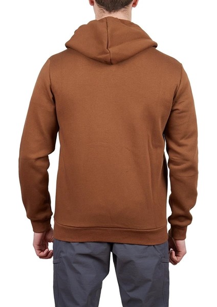 Covert Tam Fermuarlı Erkek Sweatshirt Xl Beden Hardal