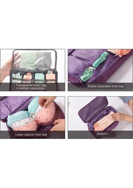 Seyahat Depolama Bölme Çantası (Mor) (Yurt Dışından) fırsatları