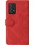 Kt Deri Serisi-1 Stand Özellik Bilek Kayışı Iki Renk Dokunma Stili Pu Deri Deri Flip Cüzdan Telefon Kılıfı Samsung Galaxy A52 4g / 5g / A52S 5g (Yurt Dışından) 5