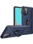 Samsung Galaxy A52 4g / 5g / A52S 5g Için Zırh Anti-Fall Metal Yüzük Kickstand Tasarım Hibrit Pc Tpu Kabuğu (Yurt Dışından) 1