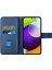 Samsung Galaxy A52 4G/A52 5G/A52S 5g Için Cüzdanlı Anti-Damla Saf Renk Pu Deri Telefon Kapağı (Yurt Dışından) 5