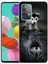 Hayvanlar Desen Baskı Tpu Telefon Koruyucu Kapak Kılıfı Samsung Galaxy A52 4g / 5g / A52S 5g (Yurt Dışından) 1