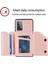 Samsung Galaxy A52 4g / 5g / A52S 5g / A52S 5g Için Omuz Kayışı ile Pürüzsüz Deri Kart Tutucu Tasarım Telefon Stand Kılıfı (Yurt Dışından) 3