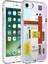 Apple iPhone Se 2020 Kılıf Airbag Kenarlı Renkli Desenli Elegans Silikon 1