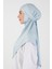 Viskon Kemerli Türban - Açık Bebe Mavi - Ecardin 3
