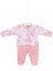 Aziz Bebe Kız Bebek Çıtçıtlı Uzun Kollu Tulum 0-6 Ay AZZ006600 1