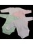 Uzun Kollu Çıtçıtlı Badi Bisiklet Yaka Body Hava Alır Kumaş Düz Renk Zıbın (4lü Paket) 0-48 Ay Arası 5