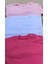 Uzun Kollu Bebek Üst Badi (3 Lü Paket) (Pembe,beyaz,koyupembe) 0-24 Ay Arası 4