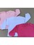 Uzun Kollu Bebek Üst Badi (3 Lü Paket) (Pembe,beyaz,koyupembe) 0-24 Ay Arası 3