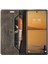 Autspace A01 Serisi Pu Deri Deri Koruyucu Kabuk Xiaomi 12 Lite 5g, Rfıd Engelleme Manyetik Kapatma Vintage Buzlu Cüzdan Stand Flip Kapak - Kahve (Yurt Dışından) 2