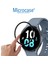Samsung Galaxy Watch 5 44 mm Tam Kaplayan Kavisli Ekran Koruyucu 3D Pet Film - Siyah 2