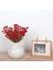 Yapay Çiçek Kokina 3 Dal Lı Demet 20*15CM Yılbaşı Çiçeği Red Berry 2