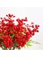 Yapay Çiçek Kokina 3 Dal Lı Demet 20*15CM Yılbaşı Çiçeği Red Berry 3