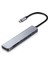 7'si 1 Arada Usb-C Hub Tip C Adaptörü Macbook Pro/Air İçin USB 3.0 4K HDMI Çoklu Bağlantı Noktası (Yurt Dışından) 1