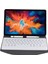 Lenovo Pad Pro 11.5 Inç 2021 TB-J716F Için Klavye + Kılıf Siyah Beyaz (Yurt Dışından) 3