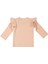 Gots Sertifikalı %100 Organik Pamuk Fırfırlı Sweatshirt ve Pantolon Takım (0-4yaş) 2