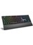 G908 Bolt Rainbow Aydınlatmalı Blue Switch Mekanik Bileklikli Oyun Klavyesi, Siyah 3
