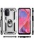 Oppo A54 5g / A74 5g / A93 5g İçin Çift Katmanlı Kılıfı Kapaklı Yüzüklü Arkası Standlı - Gümüş (Yurt Dışından) 2