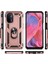 Oppo A54 5g / A74 5g / A93 5g İçin Çift Katmanlı Kılıfı Kapaklı Yüzüklü Arkası Standlı - Rose Gold (Yurt Dışından) 2
