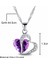 Heart Shaped Zircon Crystal Necklace Sweater Clavicle Chain Mor 2