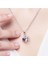 Heart Shaped Zircon Crystal Necklace Sweater Clavicle Chain Mor 5