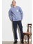 Regular Fit Normal Kesim Pamuk Bisiklet Yaka Sweatshirt 3