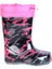 PF-580 Syh-Fuşya Kürklü Kız Çocuk Çizme Bot Ayakkabı 1