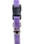 Kadife Zilli Kedi Tasması 22-30 cm Lila 2