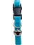 Kadife Zilli Kedi Tasması 22-30 cm Mavi 2