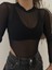 Tam Senin Tarzın Hunter Crop Transparan Bodysuit 3