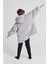 Çocuk Oversize Giyilebilir Battaniye Tek Beden Çok Rahat 12 Yaş Altı Unisex Hoodie Peluş Kapüşonlu Sweatshirt 2