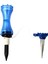 3.2 '' Golf Tees Top Tutucu Kırılmaz Acemi Eğitim Aıds Plastik Aracı Mavi 2