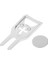 Golf Golfçü Pitch Yeşil Divot Onarım Aracı Metal Top Marker Groove Temizleyici Gümüş 1