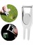 Golf Golfçü Pitch Yeşil Divot Onarım Aracı Metal Top Marker Groove Temizleyici Gümüş 4