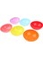 6pcs Çok Renkli Plastik Kaseler Tahıl Meyve Çorbası Konteyner Açık Mekan Kampı 1