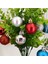 3 Kutu 3cm Ev Noel Ağacı Dekor Topu (Mavi)(Yurt Dışından) 3