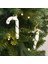 10 Paket Noel Süs Noel Ağacı Kolye J-Şekilli Baston(Yurt Dışından) 3