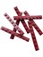 Parçalar - Dark Red Plate 1 x 8 (8 Adet) 1