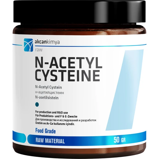 Akcan N-Acetyl Cysteine (Asetilsistein) 50 gr