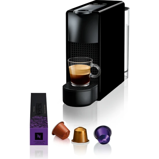 Nespresso Essenza Mini C 30 Black Kahve Makinesi, Siyah