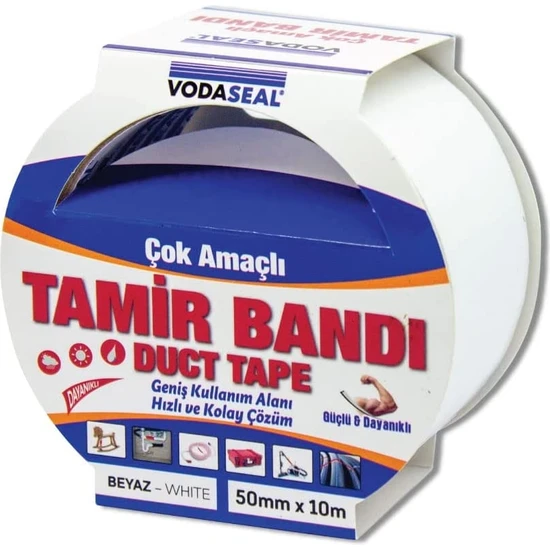 Vodaseal Tamir Bandı, Beyaz, 50X10