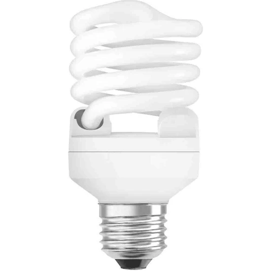 Osram 23W (112W) Ekonomik Ampul Beyaz Işık (3 Adet) Kompak Floresan Ampul E27