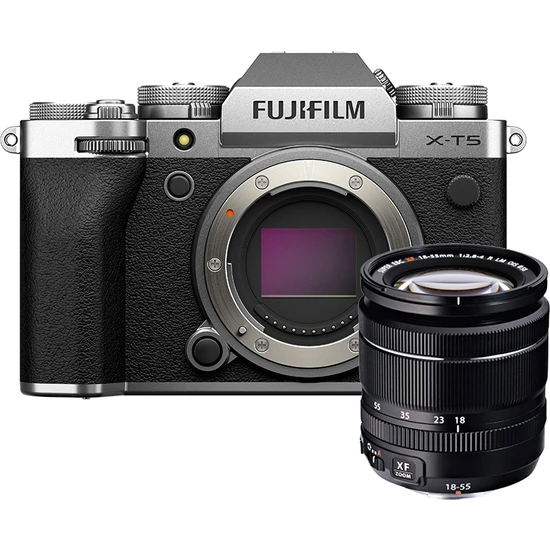 Fujifilm X-T5 Gümüş + XF18-55MM Kit
