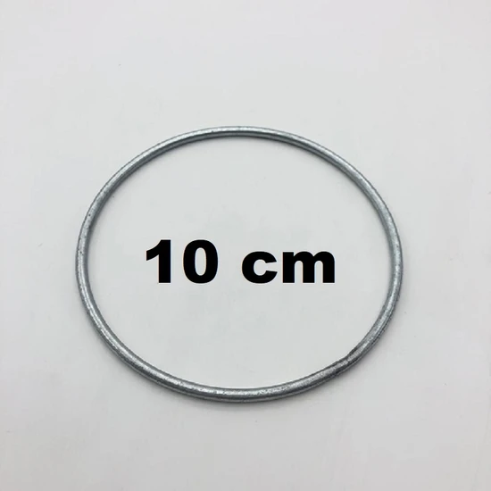 Erdal Ticaret Makrome Halkası Metal Çember Rüya Kapanı ( 10 cm ) 1 Ad