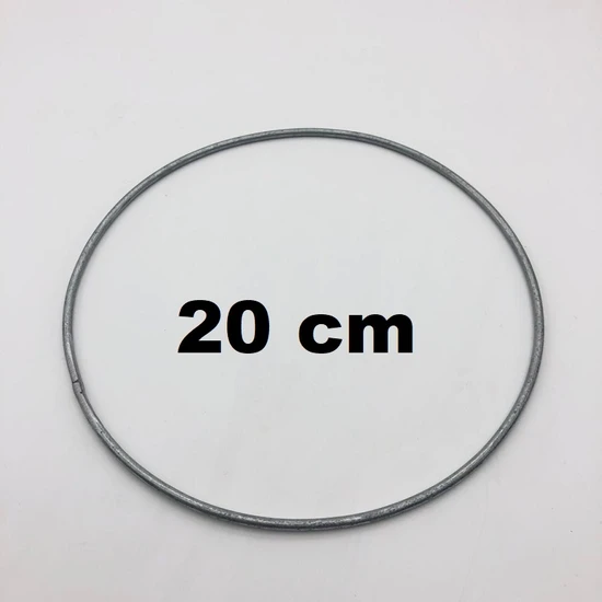 Erdal Ticaret Makrome Halkası Metal Çember Rüya Kapanı ( 20 cm ) 1 Ad