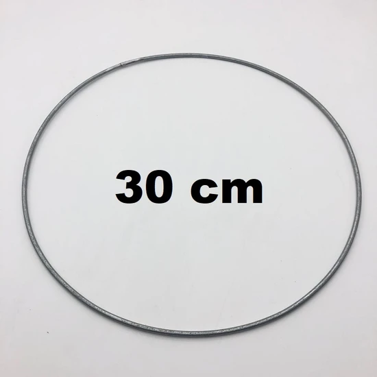 Erdal Ticaret Makrome Halkası Metal Çember Rüya Kapanı ( 30 cm ) 1 Ad