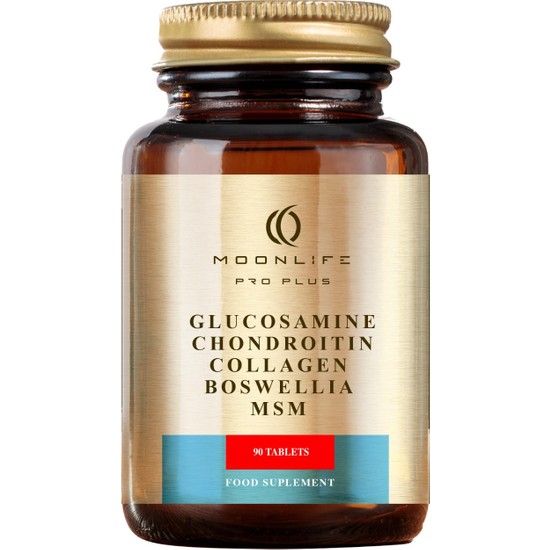 Moon Life Glucosamine Chondroitin Collagen Boswella MSM 90 Fiyatı